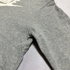 ナイキ 古着  パーカー グレー ビッグロゴ レディースL