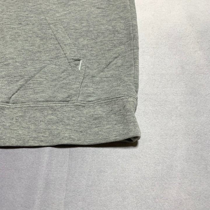 ナイキ 古着  パーカー グレー ビッグロゴ レディースL