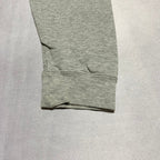 ナイキ 古着  パーカー グレー ビッグロゴ レディースL