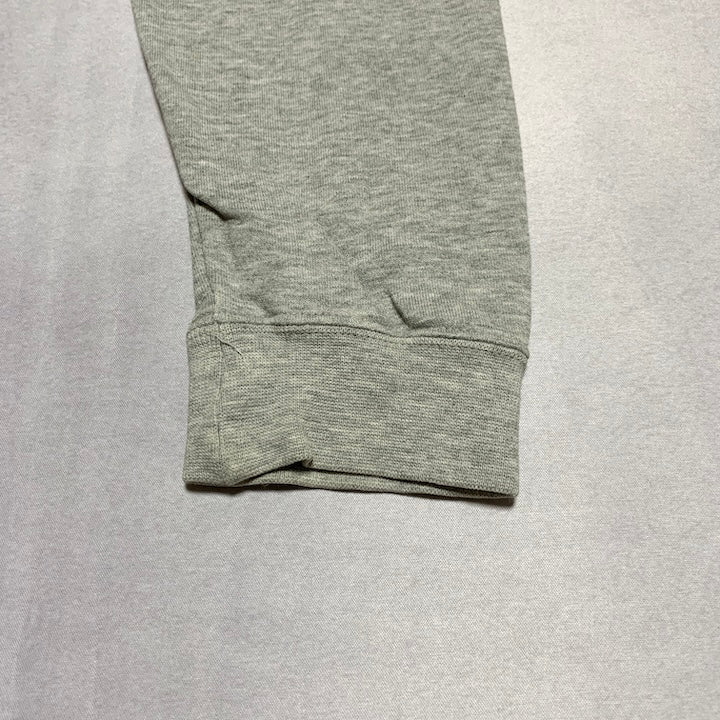 ナイキ 古着  パーカー グレー ビッグロゴ レディースL