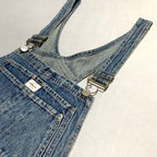 カルバンクラインジーンズ 古着  オーバーオール スカイブルー S