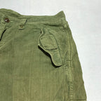 ザノースフェイス 古着  コーデュロイパンツ カーキ カーゴパンツ XL