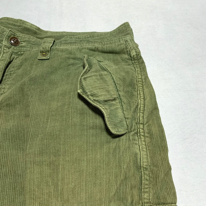 ザノースフェイス 古着  コーデュロイパンツ カーキ カーゴパンツ XL