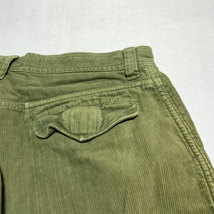 ザノースフェイス 古着  コーデュロイパンツ カーキ カーゴパンツ XL