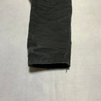 カーハート 古着  ダックジャケット 襟ボア ブラック 企業ロゴ S