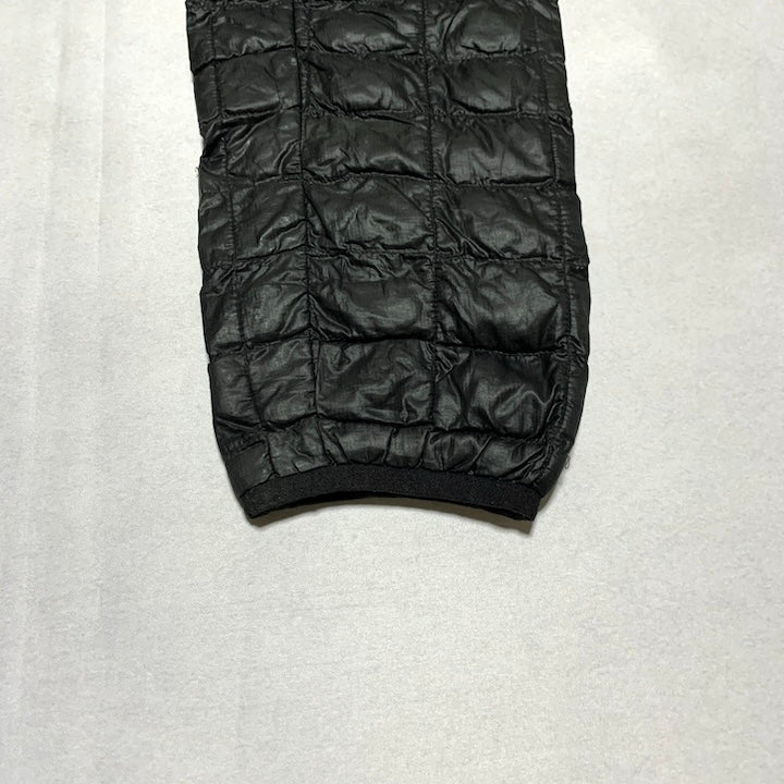 ザノースフェイス 古着  ダウンジャケット 薄手 ブラック L