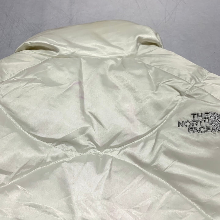 ザノースフェイス 古着  ダウンジャケット 550 ホワイト レディースM
