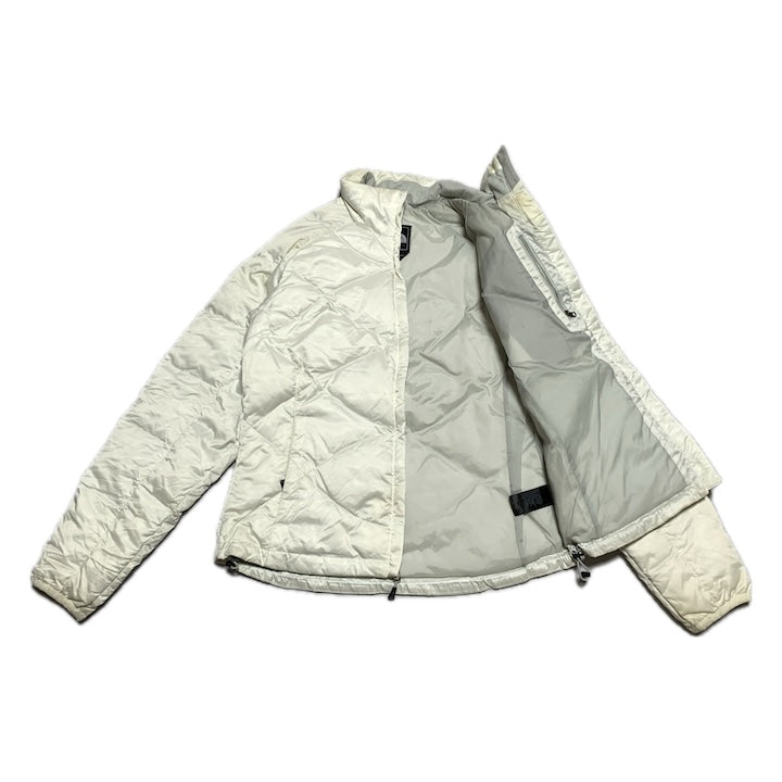 ザノースフェイス 古着  ダウンジャケット 550 ホワイト レディースM