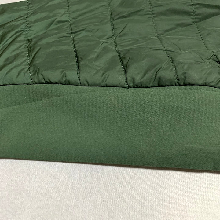 ザノースフェイス 古着  ダウンジャケット 薄手 ナイロン カーキ XL