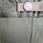 ザノースフェイス 古着  ダウンジャケット 薄手 ナイロン カーキ XL