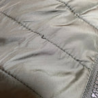 ザノースフェイス 古着  ダウンジャケット 薄手 ナイロン カーキ XL