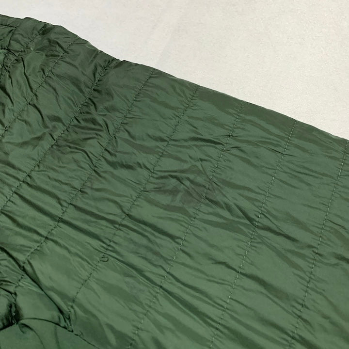 ザノースフェイス 古着  ダウンジャケット 薄手 ナイロン カーキ XL