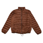 ザノースフェイス 古着  ダウンジャケット 赤ブラウン S