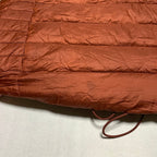 ザノースフェイス 古着  ダウンジャケット 赤ブラウン S