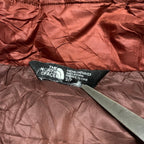 ザノースフェイス 古着  ダウンジャケット 赤ブラウン S