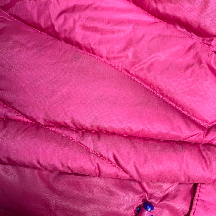 ザノースフェイス 古着  ダウンジャケット 800 ピンク レディースS