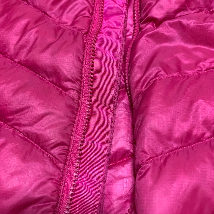 ザノースフェイス 古着  ダウンジャケット 800 ピンク レディースS