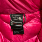 ザノースフェイス 古着  ダウンジャケット 800 ピンク レディースS