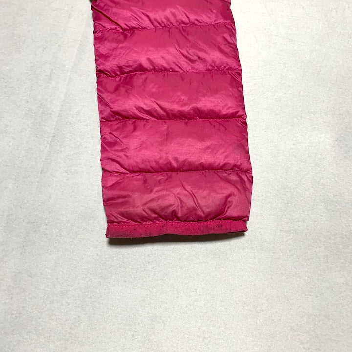 ザノースフェイス 古着  ダウンジャケット 800 ピンク レディースS