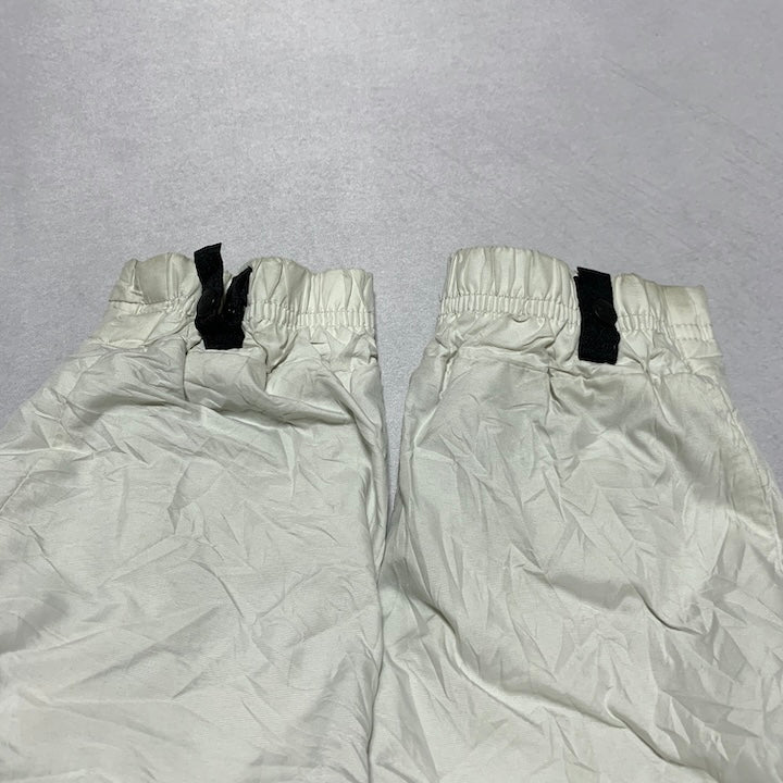 ザノースフェイス 古着  ダウンジャケット 薄手 ホワイト 裏フリース レディースL