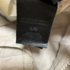 ザノースフェイス 古着  ダウンジャケット 薄手 ホワイト 裏フリース レディースL