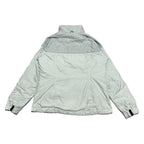 ザノースフェイス 古着  ダウンジャケット 薄手 ホワイト 裏フリース レディースL