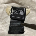 ザノースフェイス 古着  ダウンジャケット 薄手 ホワイト 裏フリース レディースL