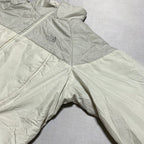 ザノースフェイス 古着  ダウンジャケット 薄手 ホワイト 裏フリース レディースL