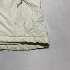 ザノースフェイス 古着  ダウンジャケット 薄手 ホワイト 裏フリース レディースL