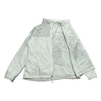 ザノースフェイス 古着  ダウンジャケット 薄手 ホワイト 裏フリース レディースL