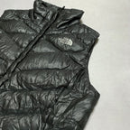 ザノースフェイス 古着  ダウンベスト 550 ブラック レディースS