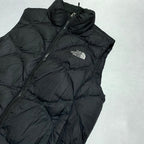 ザノースフェイス 古着  ダウンベスト 550 ブラック レディースS