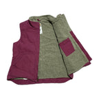 カーハート 古着  ダックベスト ピンク 裏地ボア レディースL