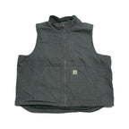 カーハート Carhartt ダックベスト 裏ボア グレー メンズ2XL