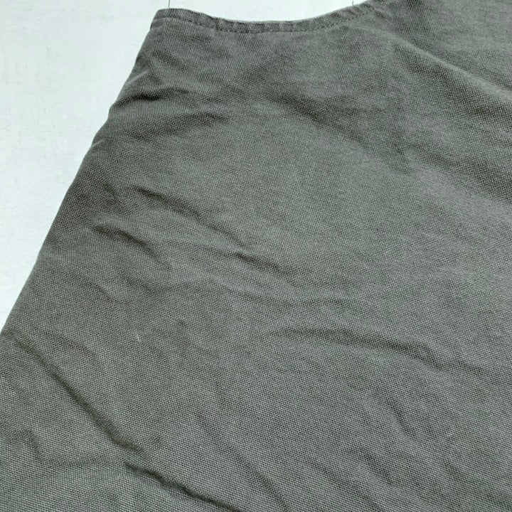 カーハート Carhartt ダックベスト 裏ボア グレー メンズ2XL