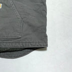 カーハート Carhartt ダックベスト 裏ボア グレー メンズ2XL