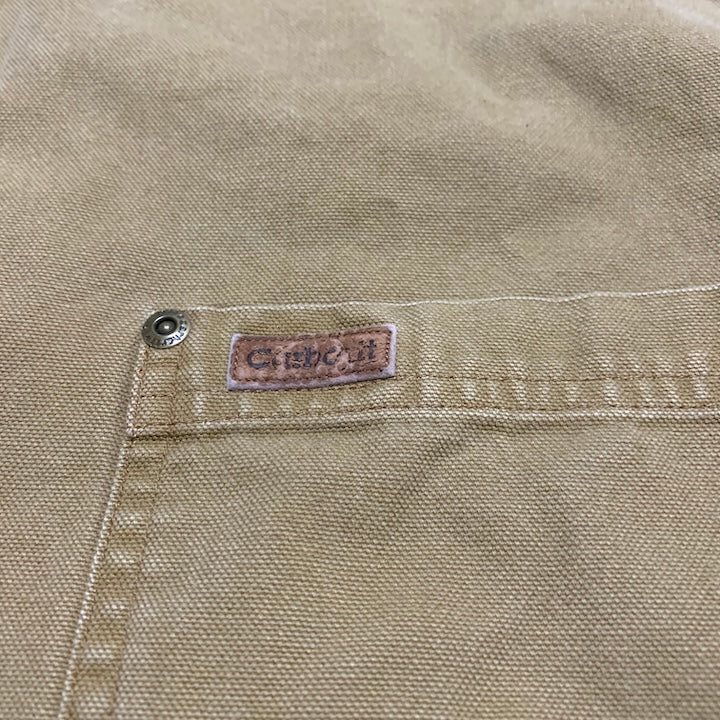 カーハート Carhartt シャツジャケット 厚手 ベージュ ライトアウター メンズXL