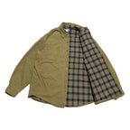 カーハート Carhartt シャツジャケット 厚手 ベージュ ライトアウター メンズXL