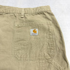 カーハート Carhartt ハーフパンツ ワークパンツ ベージュ メンズ3XL