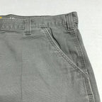 カーハート Carhartt ハーフパンツ ワークパンツ グレー メンズXXL