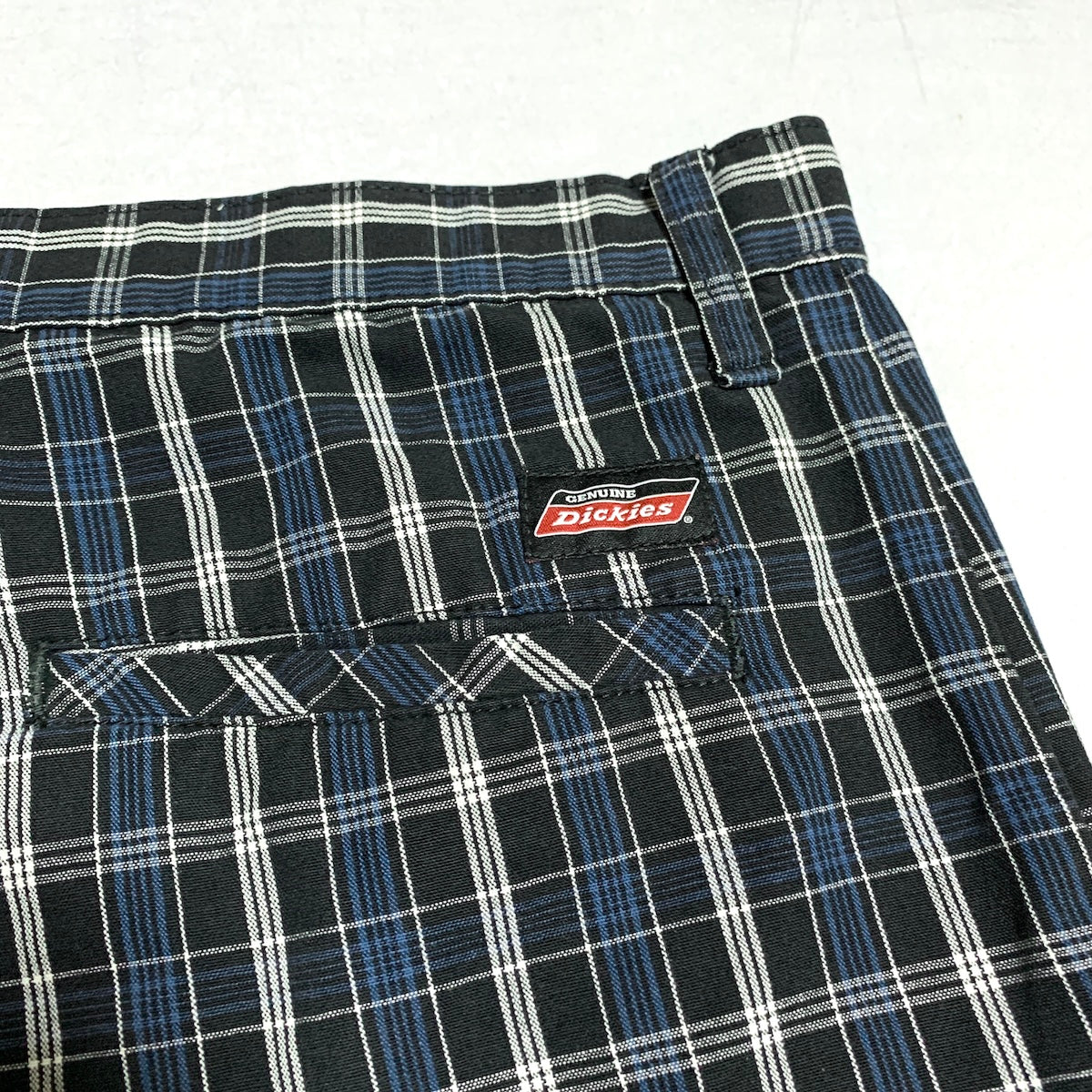 ディッキーズ Dickies ハーフパンツ チェック ブルー メンズXXL – 古着