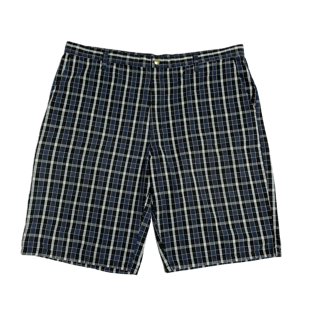 ディッキーズ Dickies ハーフパンツ チェック ブルー メンズXXL