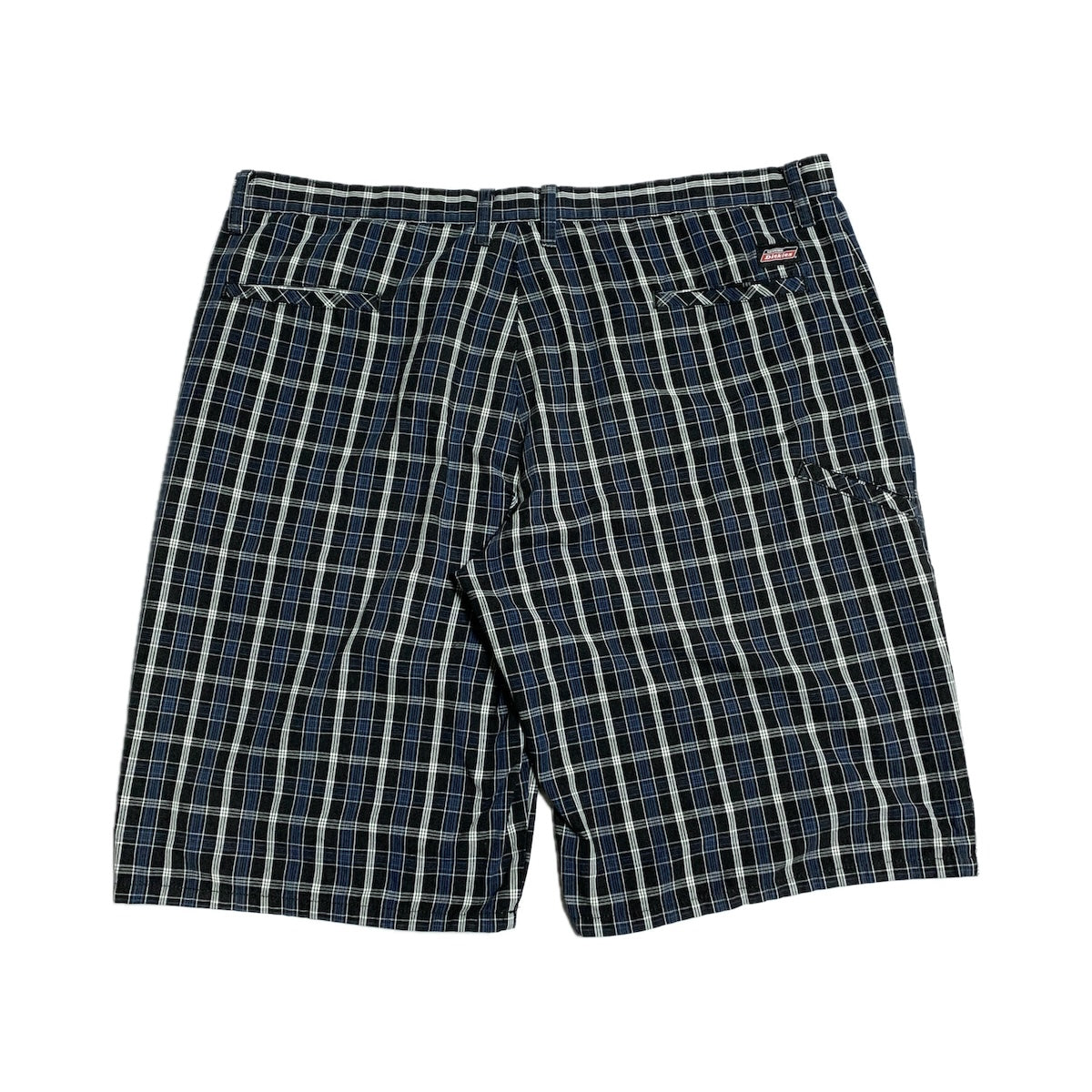 ディッキーズ Dickies ハーフパンツ チェック ブルー メンズXXL