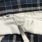 ディッキーズ Dickies ハーフパンツ チェック ブルー メンズXXL