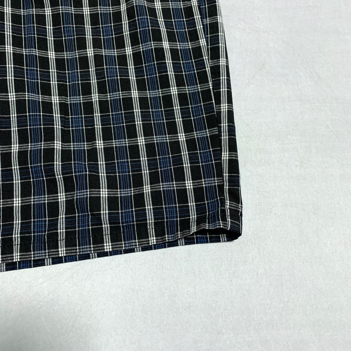 ディッキーズ Dickies ハーフパンツ チェック ブルー メンズXXL