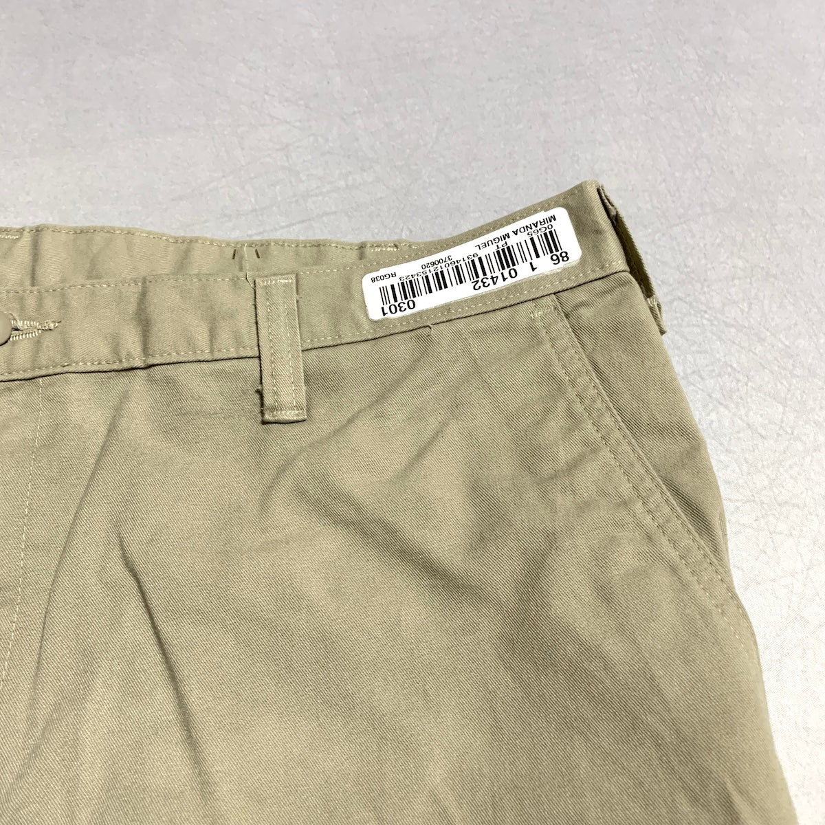 シンタス CiNTAS ハーフパンツ ワークパンツ ベージュ メンズXXL