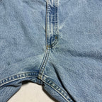 カーハート Carhartt デニム スカイブルー 革パッチ W44 L30 メンズ