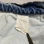 カーハート Carhartt デニム スカイブルー 革パッチ W44 L32 メンズ