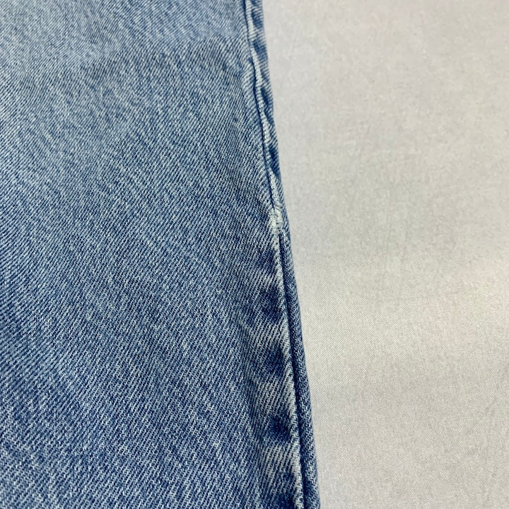 カーハート Carhartt デニム スカイブルー 革パッチ W44 L32 メンズ