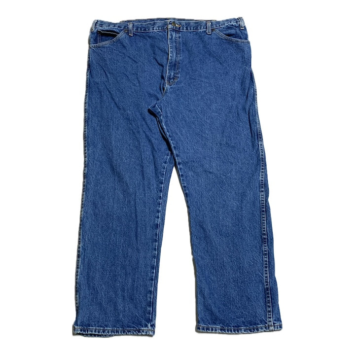 ディッキーズ Dickies デニム ブルー オーバーサイズ W42 L30 メンズ